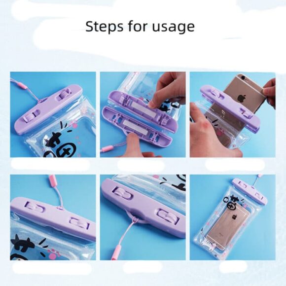 Water proof mobile cover Sealed Waterproof Phone Case For Iphone and andriod - Image 2